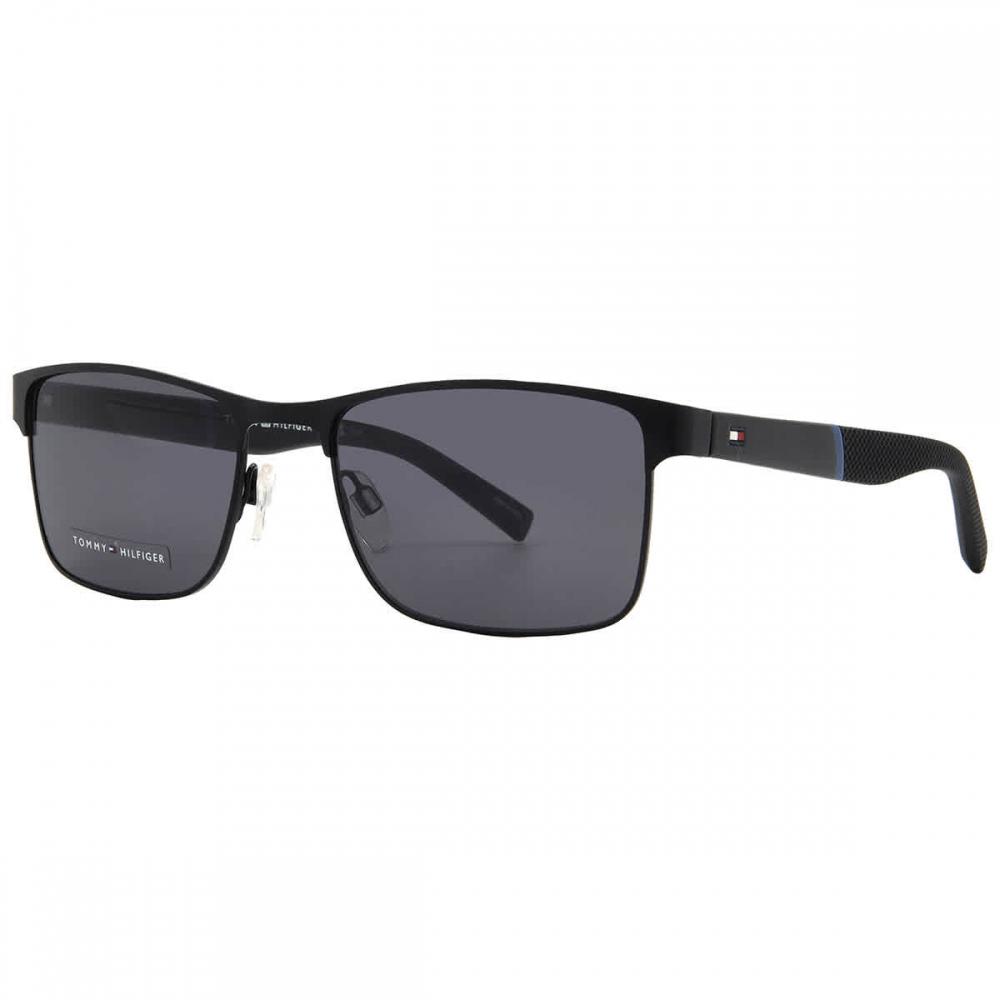 Tommy Hilfiger Grey Rectangular Men S SunglaSSeS Th 2040 S 0807 Ir 56 Multi
