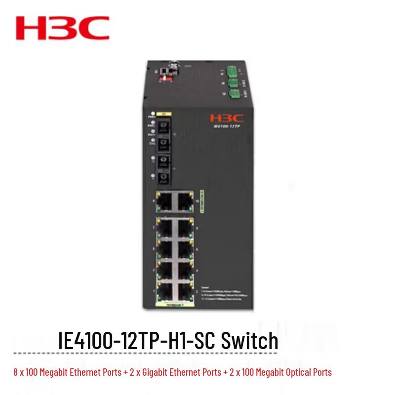 

H3C IE4100-12TP Industrial DIN Rail Switch