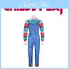Costume Cosplay Per Fan di Chucky Materiale Poliestere Stile Streetwear Design alla Moda