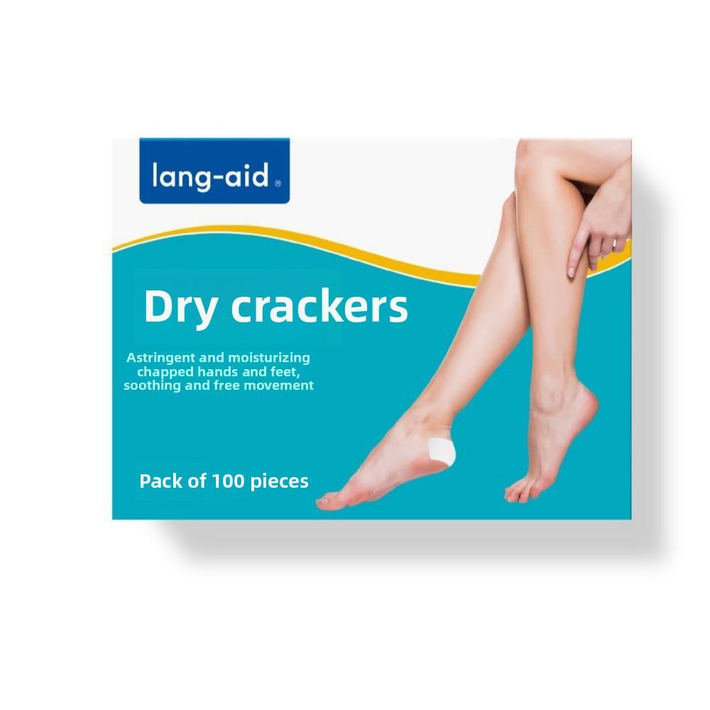 

Индивидуально упакованный одноразовый износостойкий пластырь из хлопка с высокой адгезией от трещин на пятках Hand dry crack sticker 72 × 25mm (100 pieces/box)