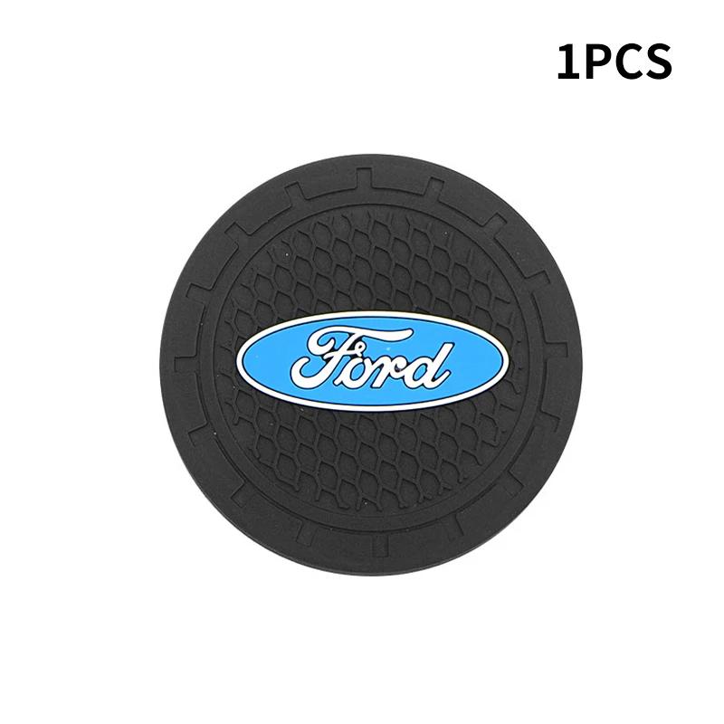 

Hot New Car Cup Holder Anti-Slip Insert Coaster Mat Interior Car Auto Cup Holder For Ford Fiesta Mondeo Explorer Escape Shelby E