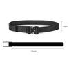 Quick Release Tactical Belt Military Nylon Outdoor Sports Accessories for Men Women Black Durable Lightweight