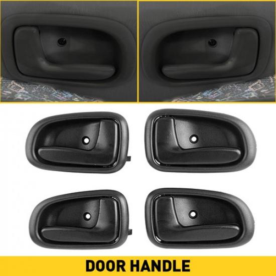 

Interior Door Handle For Toyota Corolla 93-97 Set of 4 Front and Rear Left Right