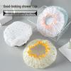 Women's Double-Layer Starry Sky Waterproof Shower Cap - Cute Hair Protection EVA Mesh Head Cover