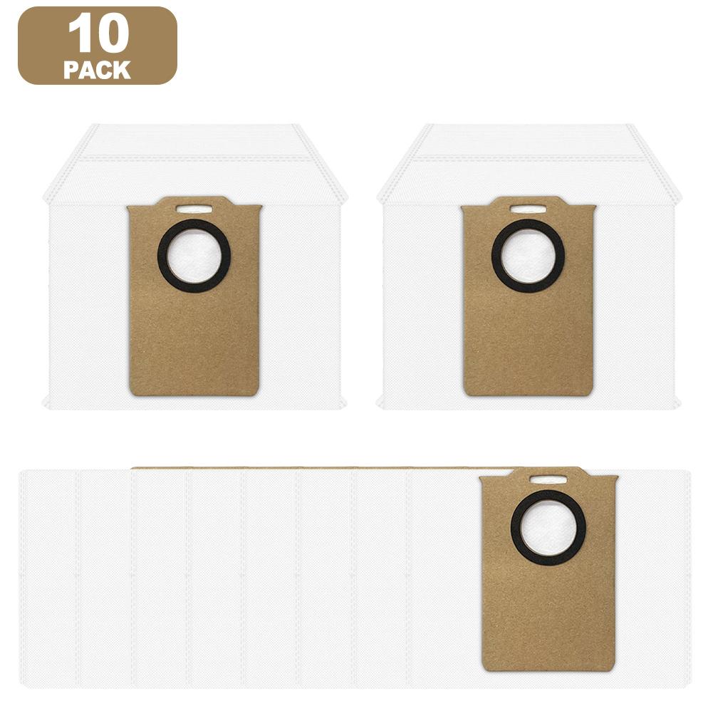 4/10 Automatické náhradní sady prázdných prachových sáčků Pro Mova/Trouver E20 Plus Pro Honor Choice S3 Plus Pro DEXP Vacumatic+ MC-700+