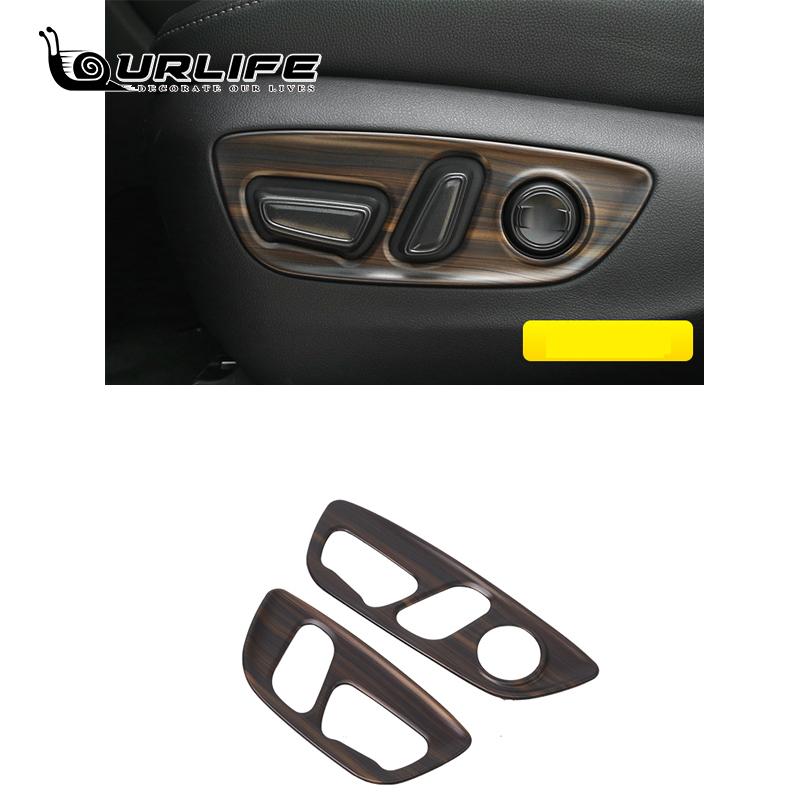 Pentru Toyota Highlander Kluger XU70 2022 2023 Autocolante de acoperire pentru decorațiuni interioare de culoare mahon auto ABS