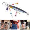 Ergonomic Fish Keychain Fashion Pendant Fish Key Pendant Acrylic Texture Suitable for Girls Woman Fashion Lover Present