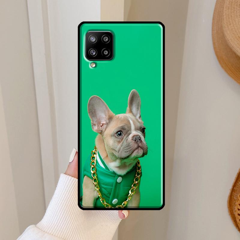 French Bulldog Dog Case For Samsung Galaxy A56 A36 A06 A13 A32 A12 A22 A52 A35 A26 A16 A55 A15 A54 A34 A14 A53