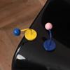 1PC Color Creative Magnetic Hook No Punch Magnetic Hook Kitchen Bathroom Door Refrigerator Strong Traceless Decoration