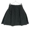 M'S GRACY Floral Mini Length Skirt 38 Black Women Used