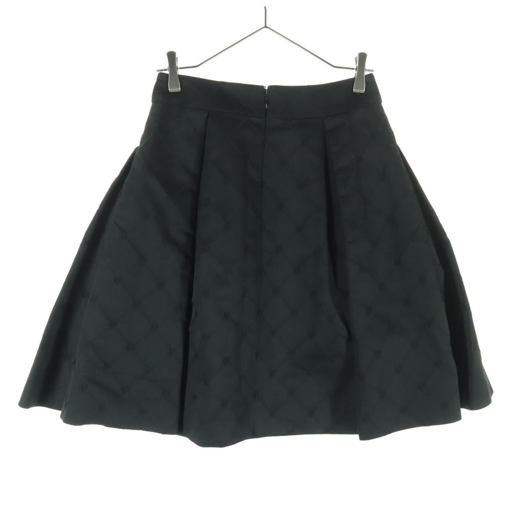 M'S GRACY Floral Mini Length Skirt 38 Black Women Used