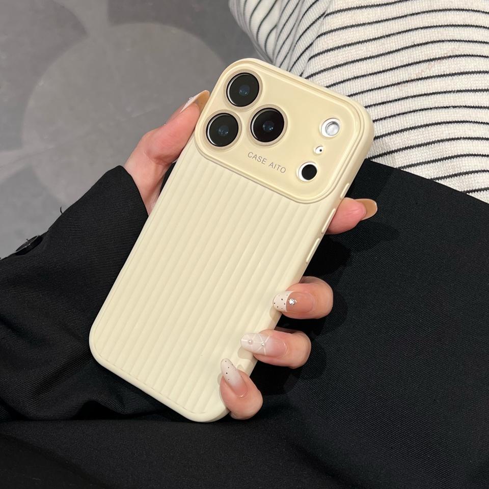 Big Window Official Phone Case For For Iphone 17 Air 16 1 14 Plus 12 13 16 Pro Max Liquid Silicone Soft Protector Cover