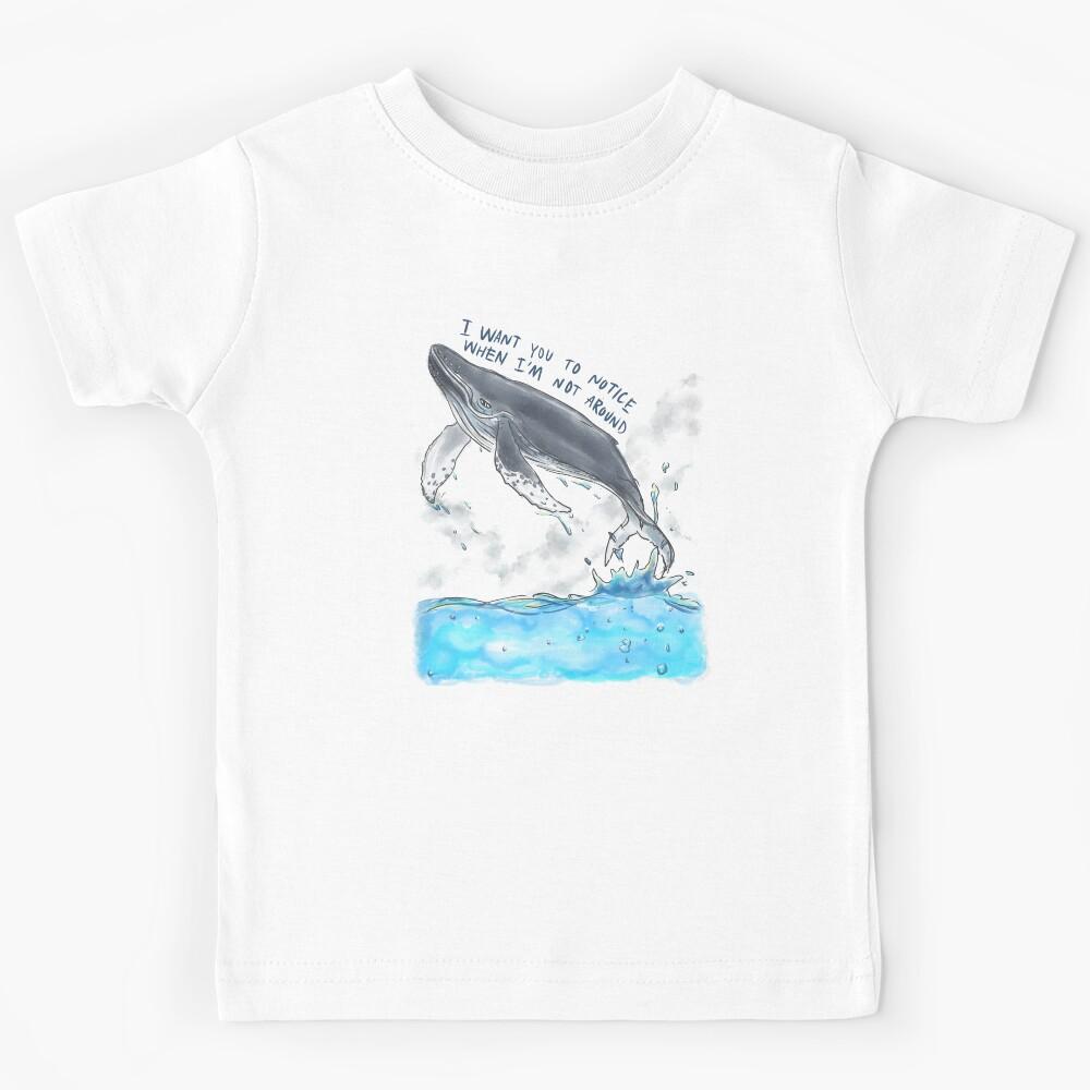 Endangered Whales Need Love Too Kids T-Shirt 110