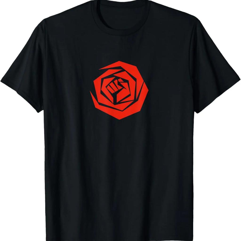 Democratic Socialists - Red Rose Fist T-Shirt