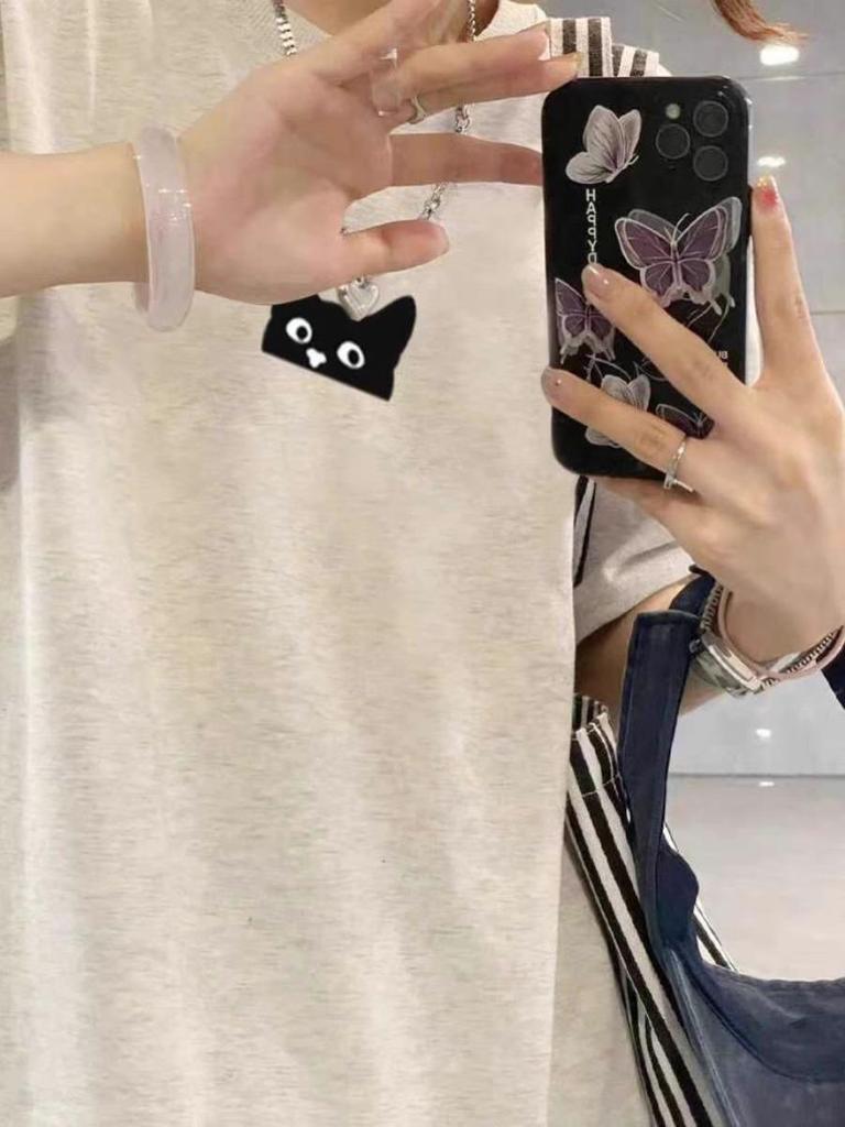 Vintage Cartoon T-Shirt for Women - Oversized, Plus Size, Pure Cotton, Short Sleeve, Trendy Round Neck, Summer Top for Couples