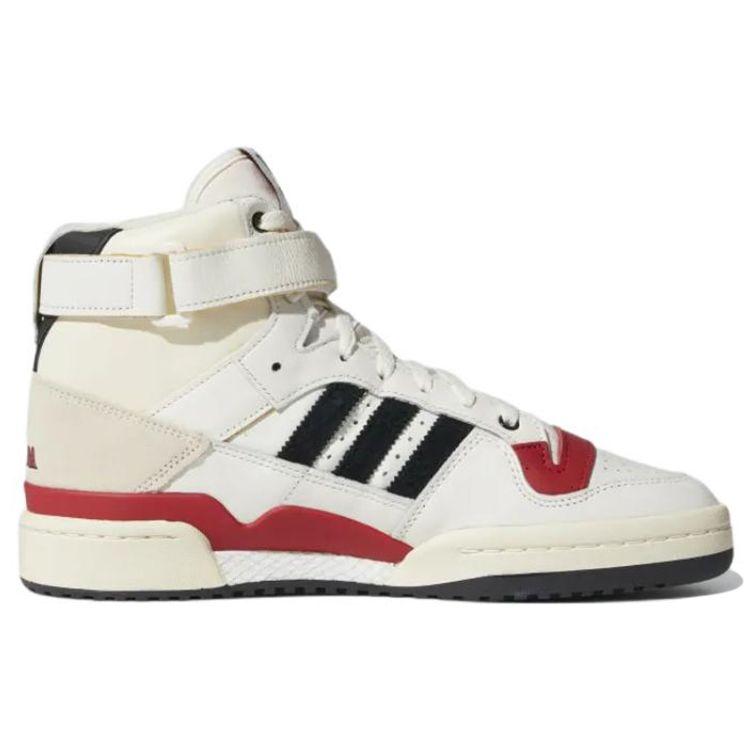Adidas Eric Emanuel X Midnight Madness X Forum 84 High Louisville Cardinals Men Sneakers White Cloud-White Core-Black GW7792