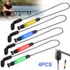 4Pcs Durable Component Angling Supplies Fishing Accessories Indicators Fishing Pliers Bite Alarm Soft Chain