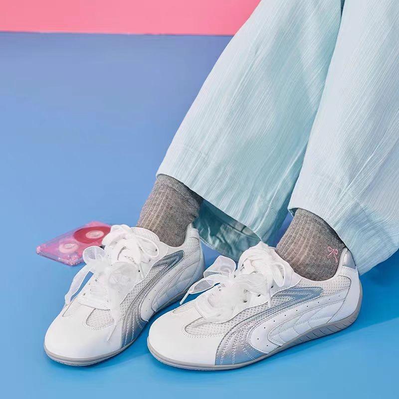 

Masu same 2025 summer new Agande training shoes women s flat casual shoes mesh breathable sports shoes 40 белый