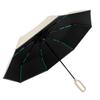 Three-fold Manual Buckle, Enlarged Men's Business Folding Umbrella, Weather and Rain, Car Reverse Folding Umbrella Outdoor