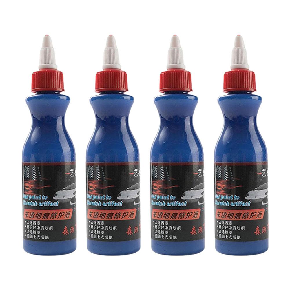 Car Scratch Repair Fluid 2/4pcs Car Scratch Eraser Scratch Repair Decontamination Polishing Waterproof Car Repair Supplies