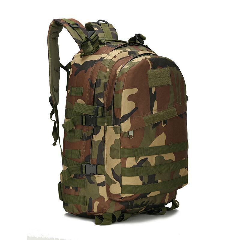 Zaino 40L Zaino Tessuto in Nylon 900D Borsa da Uomo Impermeabile Zaino 3D Molle per Trekking Campeggio Alpinismo