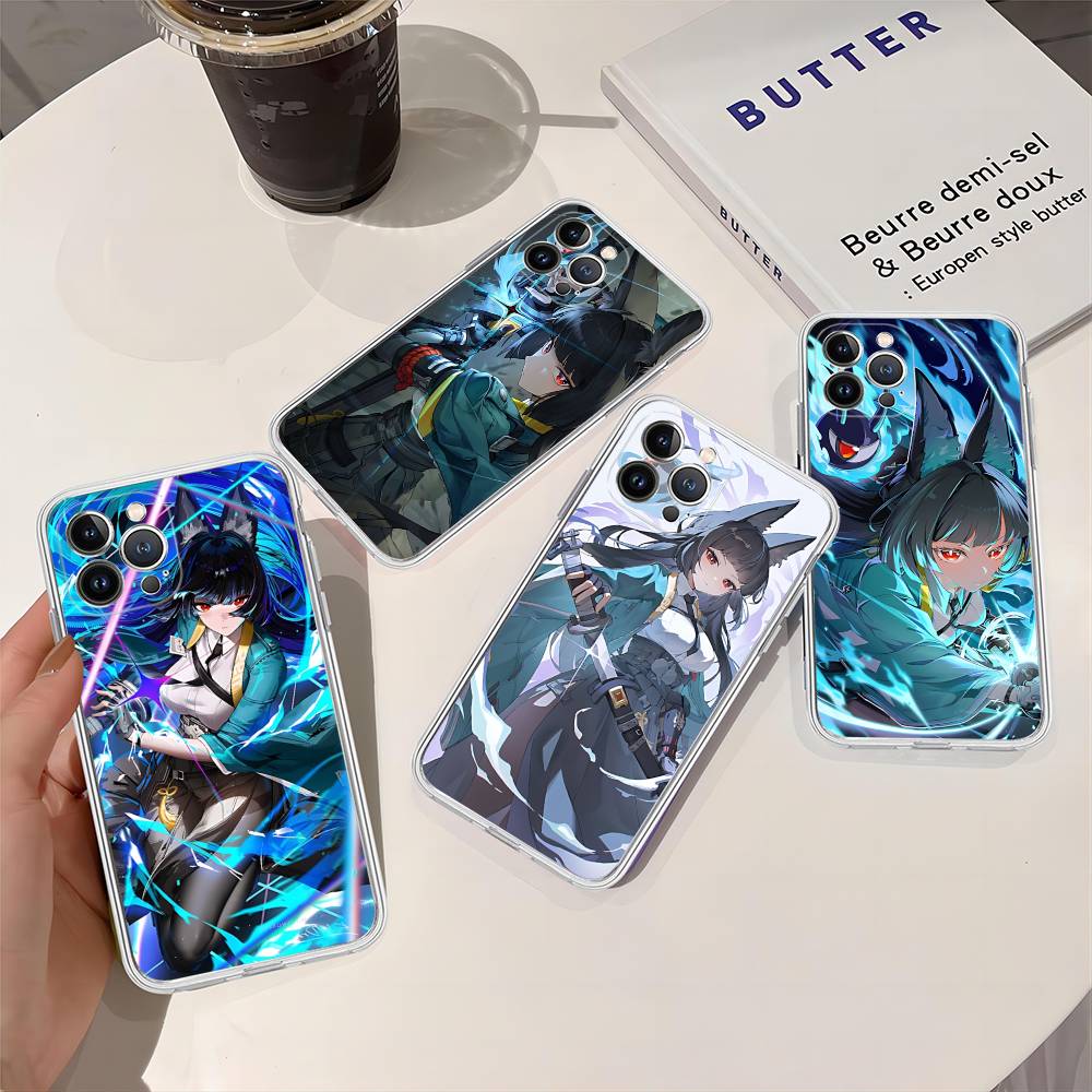Classic Girl H-Hoshimi Miyabi TPU Silicone Case For IPhone 11 12 13 14 15 16 17 Pro Max Shockproof Clear Back Cover