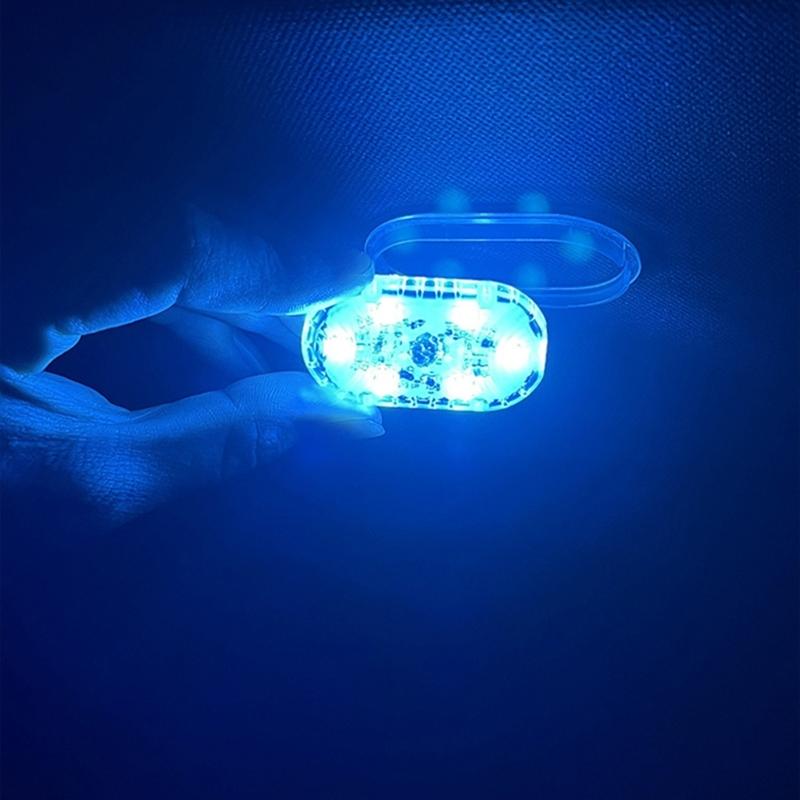 LED Night Light Lamp Car LED Touch Lights Wireless Interior Light Magnetic Auto Door Light USB Rechargeable 5V