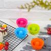 6Pcs Silicone Baking Cake Mold High Temperature And Easy To Release Cake Mold Small Spiral Chiffon Cake Mold Halloween Tre
