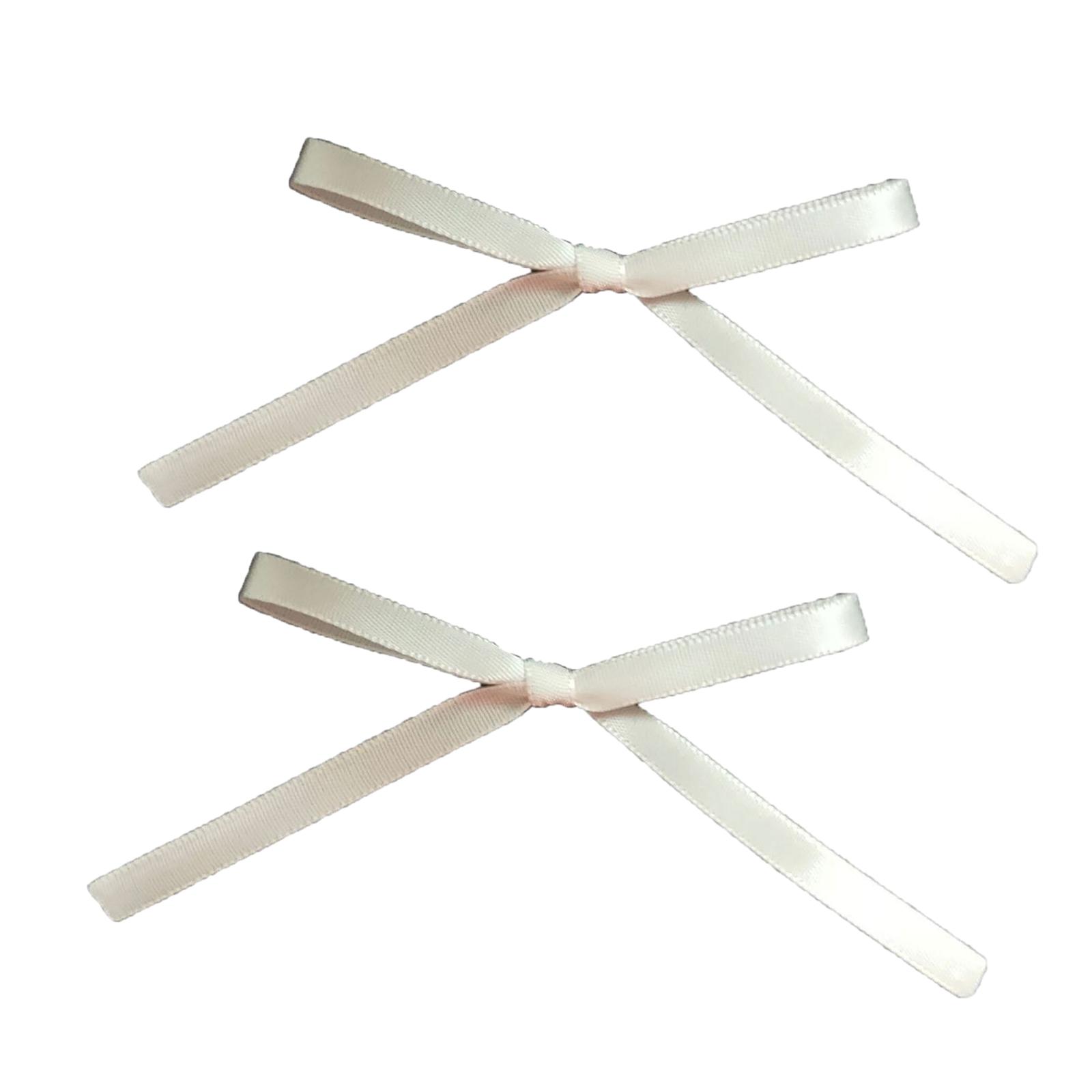 

2pcs Sweet Hair Clip Harajuku Bowknot Shape Duckbill Hair Clip for Ponytail Bangs Hairpins for Teenagers Children білий