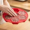 Silicone Burger Patty Press Mold for DIY Baking and Cooking Hamburger Stuffed Meat Tool Nonstick Food Grade Material Easy Release