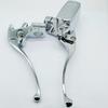 Hydraulic Brake Clutch Lever Master Cylinder for 25MM Electroplating Suitable for Honda CB400SF/Yamaha/Suzuki Left Clutch Handle