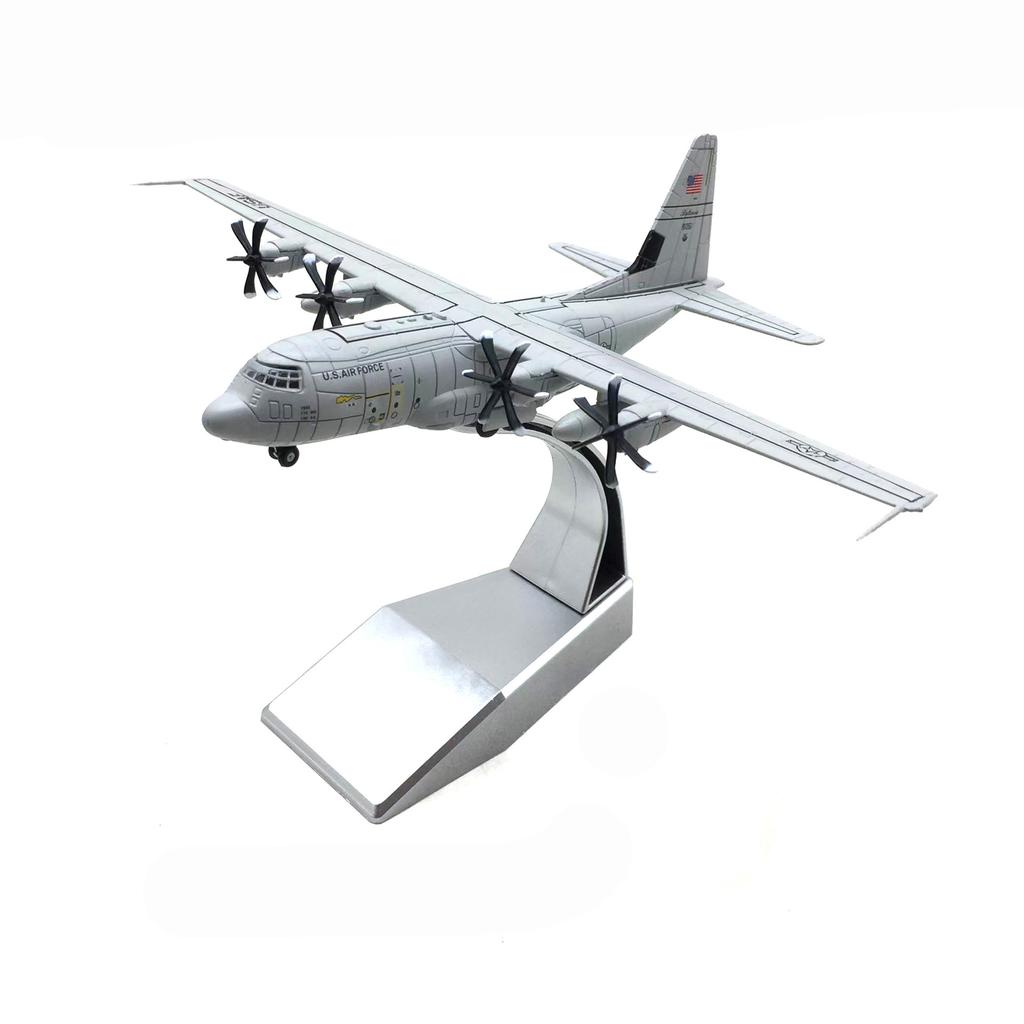 1: 200 Ac-130h Luftgestütztes Kanonenboot Angriffsflugzeug Militär-Enthusiasten Sammlerstücke Heimdekoration Ornamente Geburtstagsgeschenke
