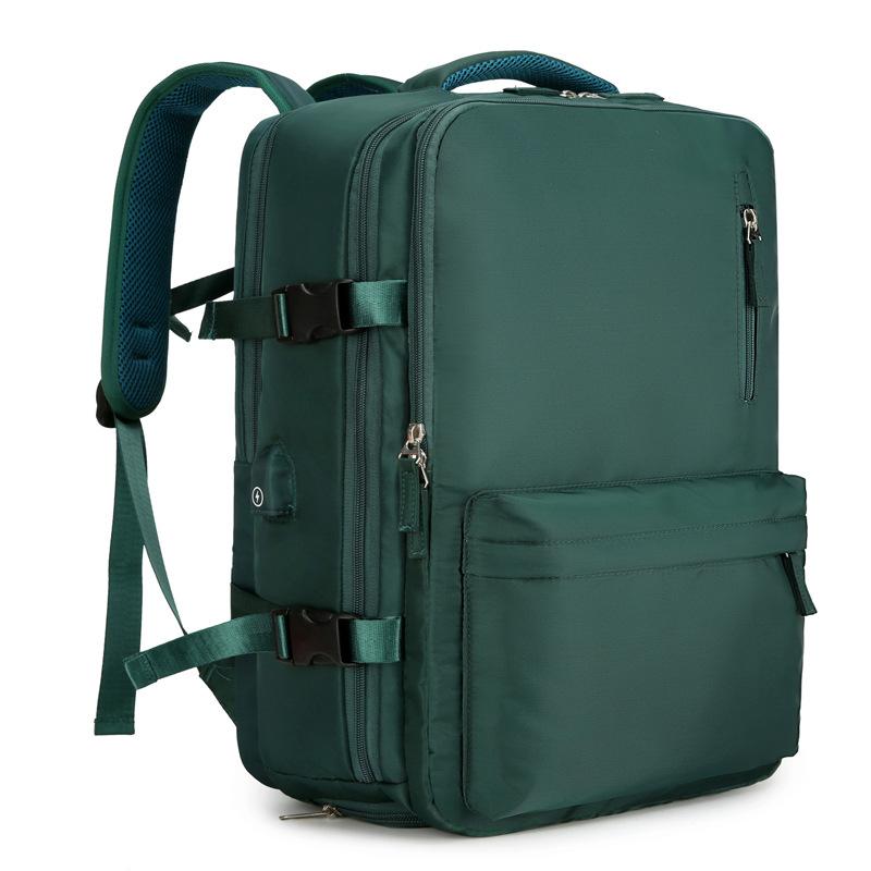 Schoolbag Outdoor Excursion Backpack New Oxford School Bag Simple Multifunctional Dry and Wet Separation Backpack