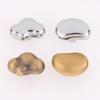 Single Hole Drawer Pull 1 Set Bright Silver Handle Cabinet Small Wardrobe Door Sleek Design for Contemporary Home Use