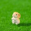 Multicolor Miniature Knickknacks Resin Cartoon Buuny Statue  Bonsai Ornament