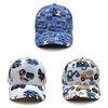 Kids Cotton Baseball Hat With Embroidered Construction Truck For Summer Sunshade