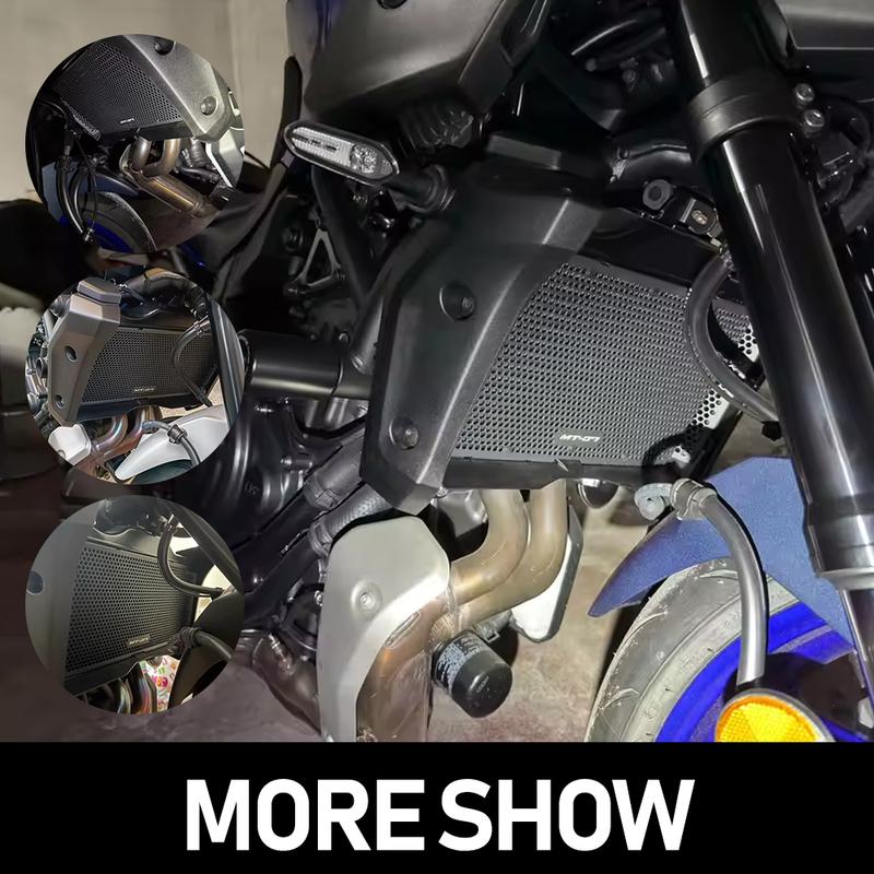Motorcycle Modified Protective Accessories Radiator Grille Guard Protector Cover Mesh Protection For Yamaha MT-07 MT07 2025