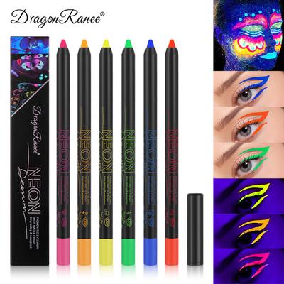 Eyeliner-Farbe, fluoreszierender Lidschatten, wasserfestes Make-up, schweißabweisend, Halloween-Kostüm, Gesichtsfarbe auf Wasserbasis