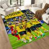Borussia Dortmund Carpet Suitable For Decorate Room Playrooms Entryway Bedrooms Antislip Rug Decorate Offices Perfect Gift For Friends Family