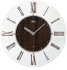 Seiko Clock Wall Clock, Brown Wood, Diameter 340x26mm, Radio-Controlled, Analog, SEIKO EMBLEM HS560B