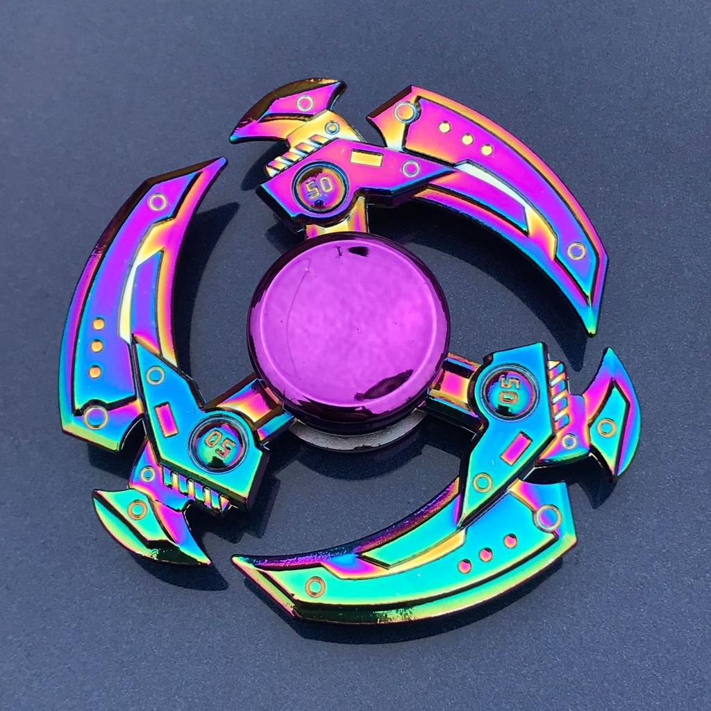 21 Stile Bunter Fidget Spinner Stressabbau Handspinner Metall EDC Spinner Schreibtisch Kreisel Spielzeug Erwachsene Kinder Geschenke Fidget Spielzeug