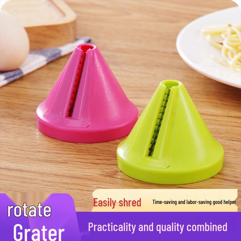Multi-Function Spiral Vegetable Cutter & Grater - Fast Kitchen Slicer for Fruits and Vegetables
