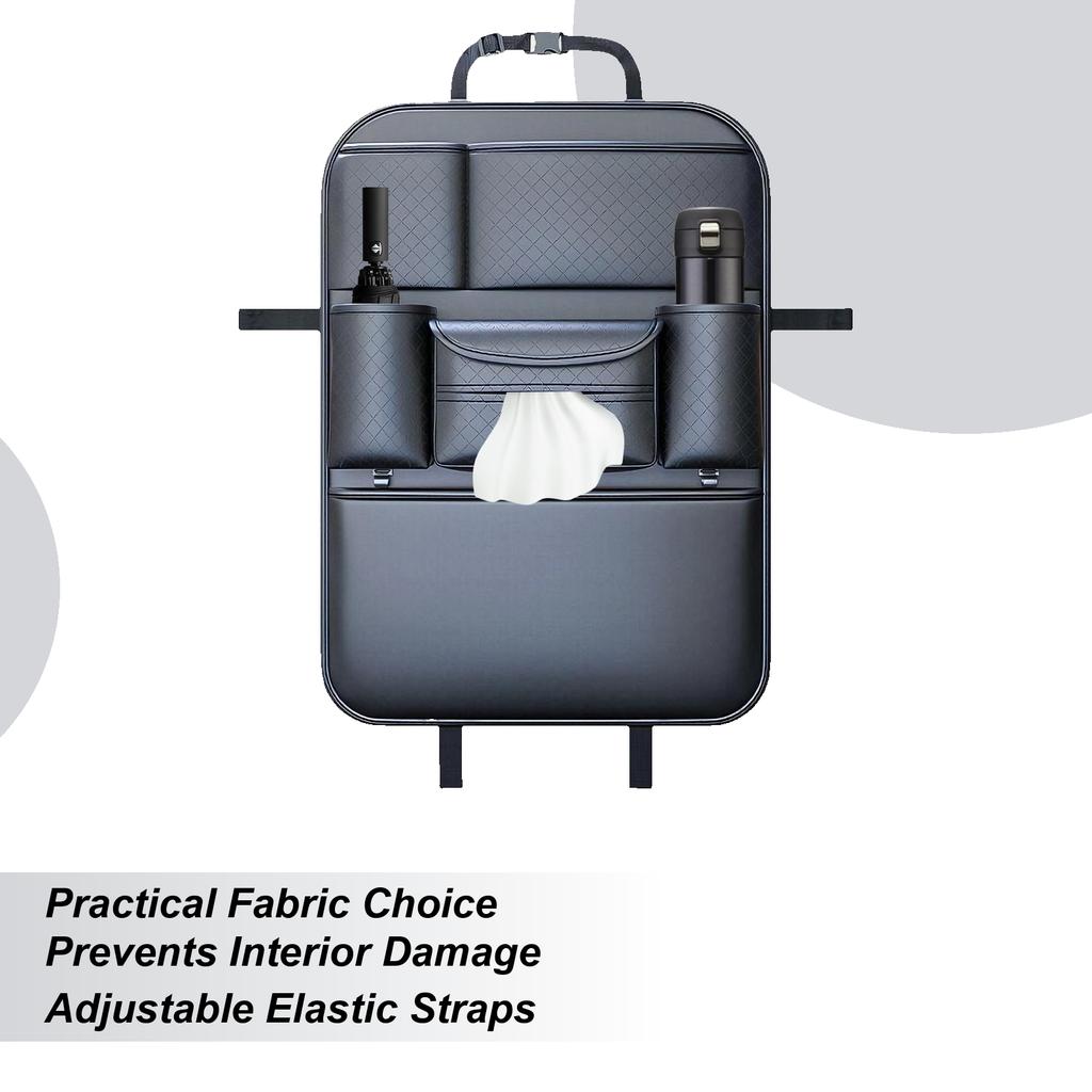 Auto-Rücksitz-Organizer Multifunktional Große Kapazität Tablethalter Schmutzfänger Rücksitzschutz für Anhänger LKW Limousine Pickup