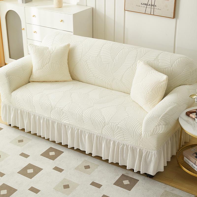 Skirt Sofa Cover New Anti Cat Claw All Inclusive Universal Cover All Seasons Dustproof Elastic Protective Cover
