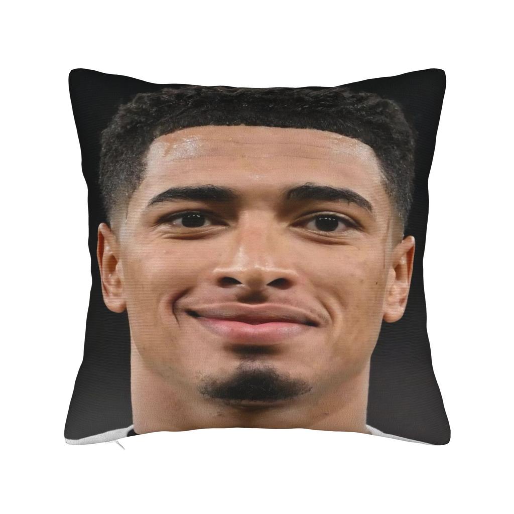 J-Jude B-Bellinghams Pillow Covers Merch Printed Cushion Cover Decorations Football Pillow Case Cover Home Multi-Size