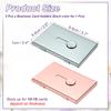 2Pcs Thumb Drive Business Card Case Aluminum Alloy Bank Credit ID Card Wallet Name Card Holder Metal Box Cover Cards Holder