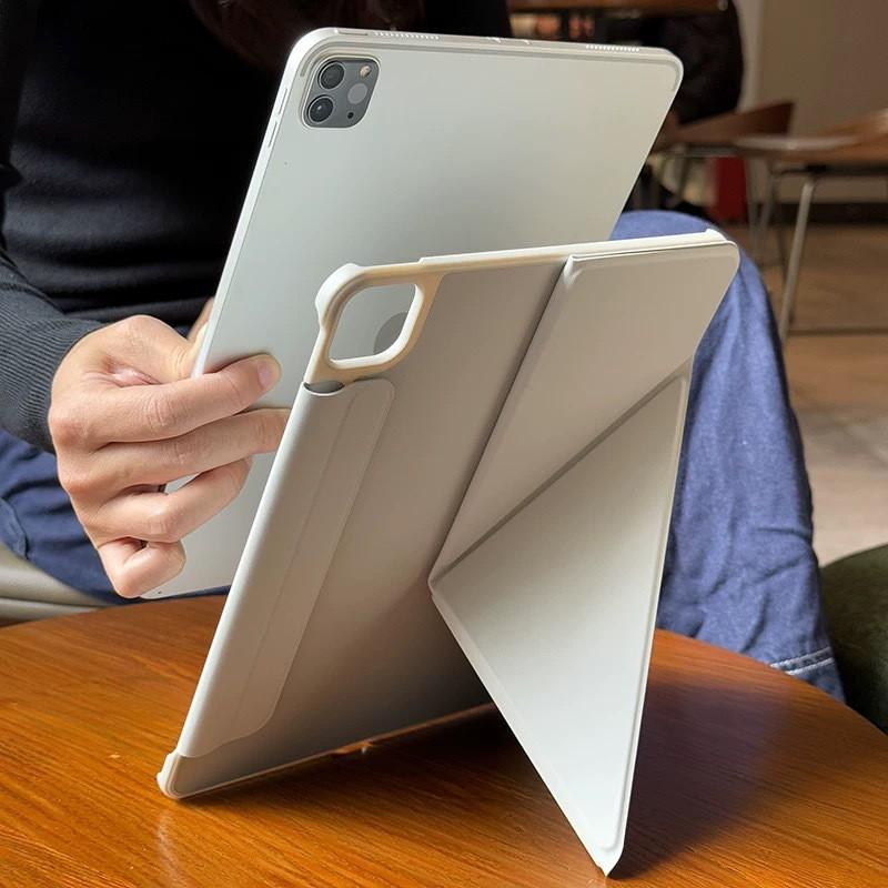 Magnetic Folio Case IPad 11th Gen 2026 With Stand Shockproof Anti-Bend Cover Air 8 Mini 7