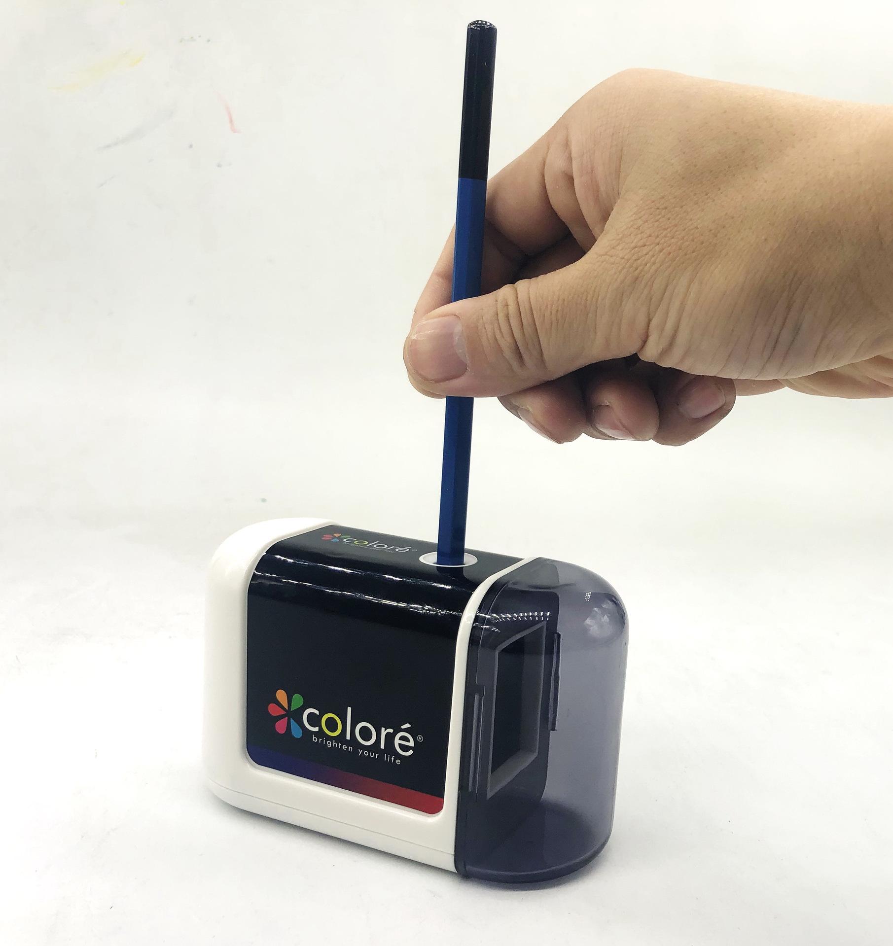 

Creative Electric Pencil Sharpener with Spiral Blade 118 x 72 x 49 mm