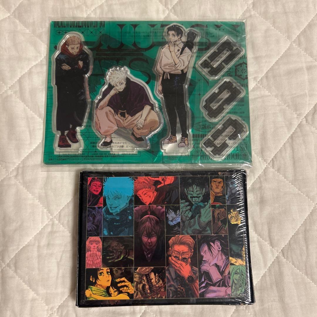 Used [New and unopened] Jujutsu Kaisen Hologram Clear Card Set of 30 Acrylic Stand