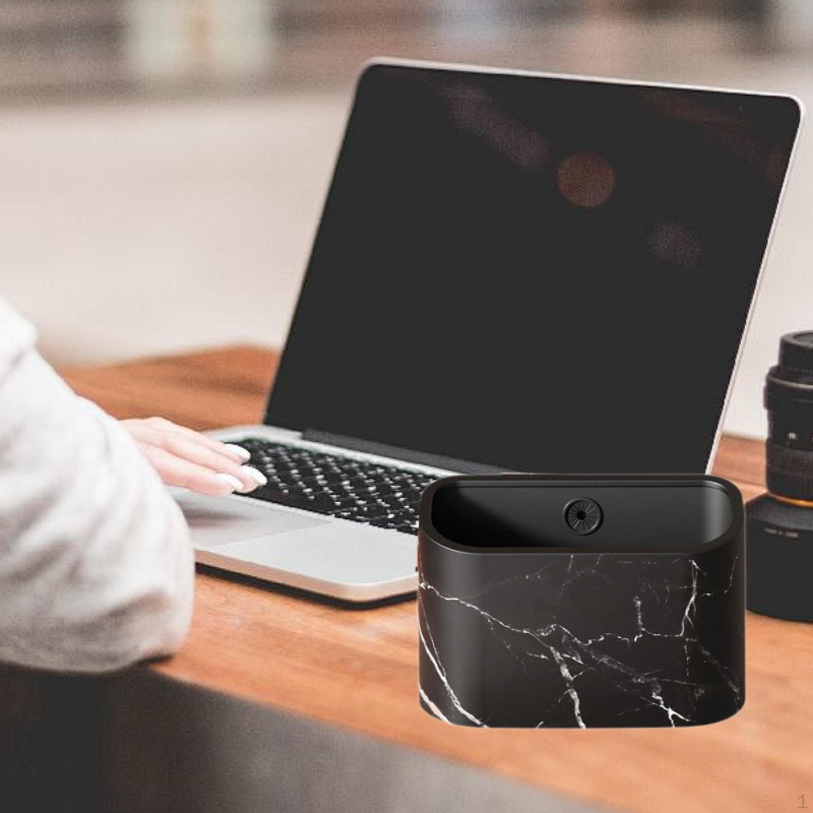 

Настольная мини-корзина для мусора, контейнер для мусора на столешницу, маленькая настольная корзина для мусора Black